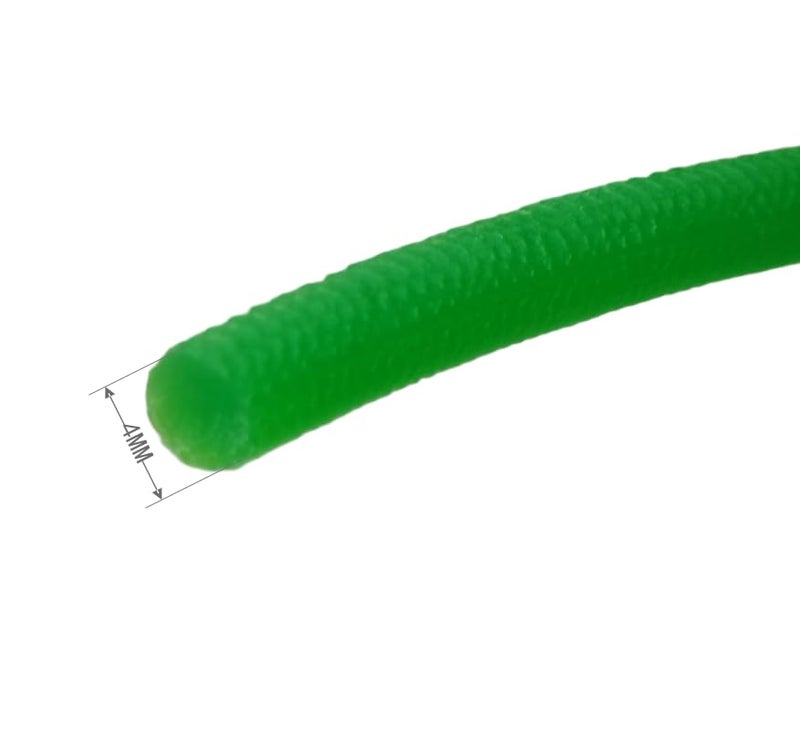Zpcia 32.8 Ft 4mm OD PU Transmission Round Belt High-Performance Urethane Belting Green for Conveyor Bonding Machine Dryer - Image 2